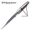 EZSMITH G10 - Knife Handle Spacer Material - (3 x 12 x .060 Inches) - Coyote Brown view 4