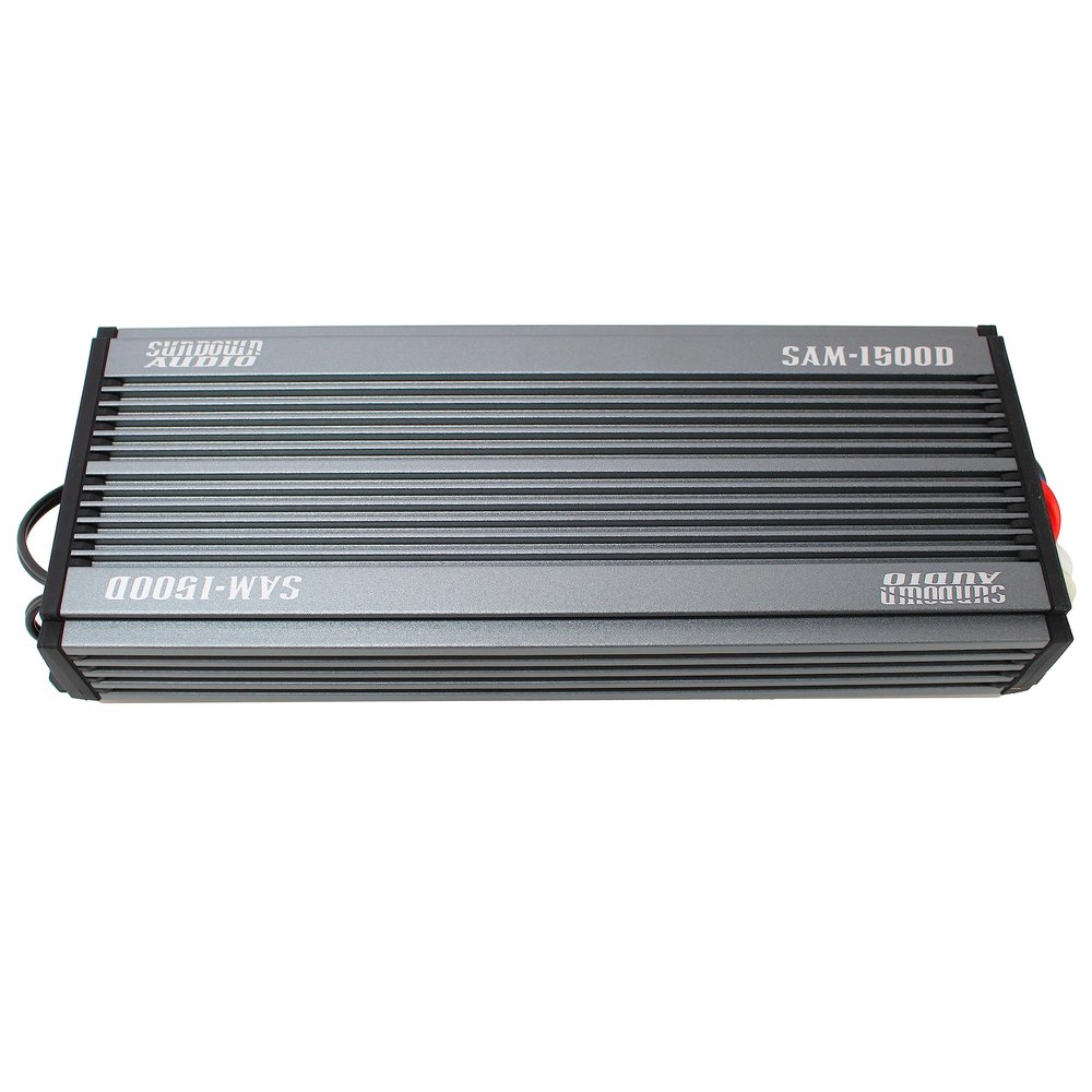 Sundown Audio SAM-1500D Monoblock 1500W RMS Speakers Amplifier