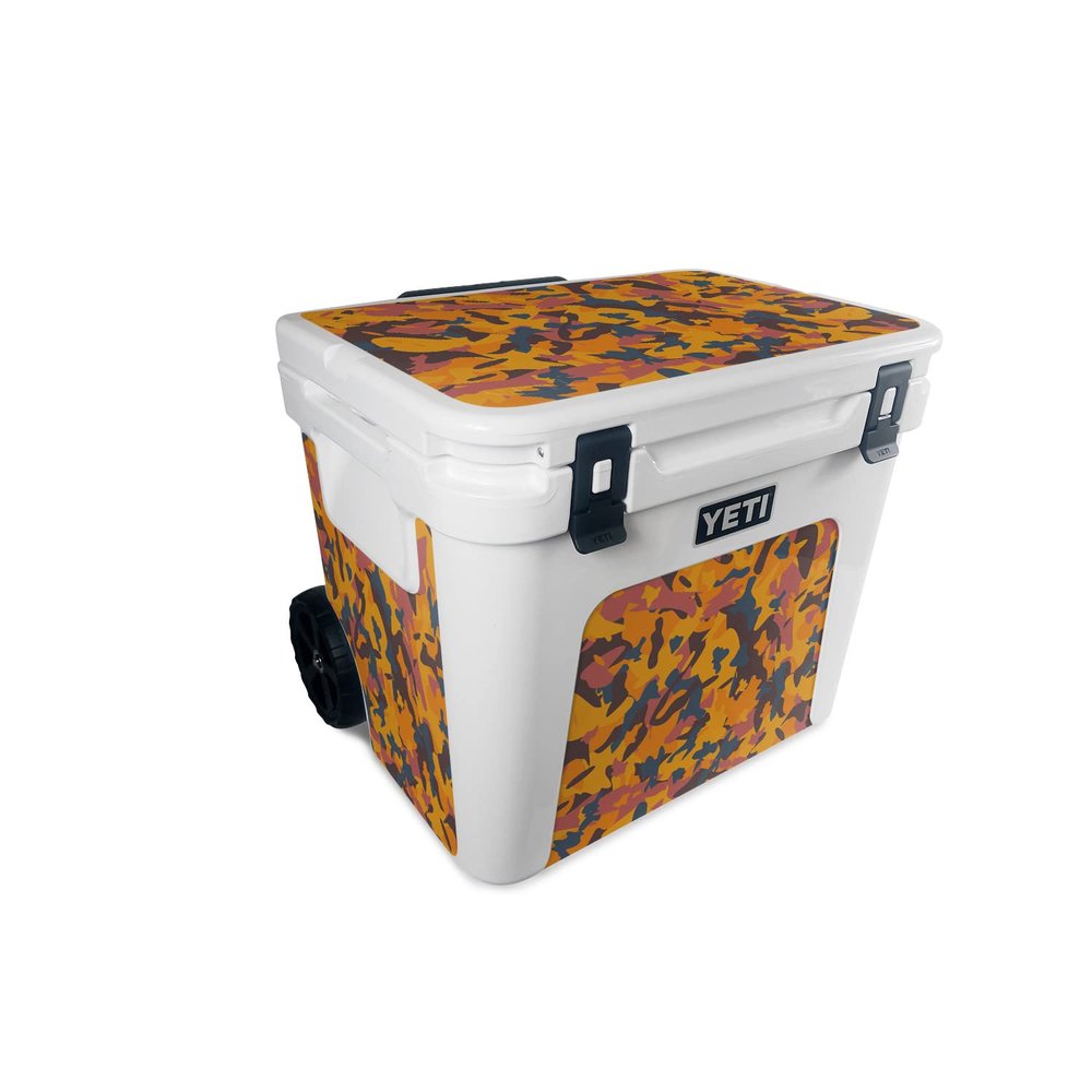 MightySkins Skin Compatible With Yeti Roadie 60 Wheeled Cooler - Autumn Camouflage | Protective, Durable, and Unique Vinyl Decal wrap cover | Easy To Apply, Remove, and Change Styles | Made in the USA