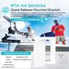 1854054 RTA-54 for Minn Kota Composite Quick Release Bracket Mounted Plate for Riptide Electric Steer Trolling Motor Terrova, Ulterra, PowerDrive V2 & Deckhand 40 view 2