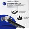 000-10262-001 Replacement Mount for DSI Skimmer, Transducer Mount Bracket Compatible with Skimmer Transom Mount Transducer for DSI, 3D and TotalScan Skimmer Transducers view 3