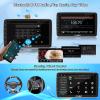 10.1 Inch Android Car Stereo Radio GPS Double DIN Universal Manual Rotation 360 Multimedia Player, 1280x720 Pixel QLED Screen with Car Play and Android Auto,Radio Bluetooth in-Dash Kit Head Unit Audio view 3