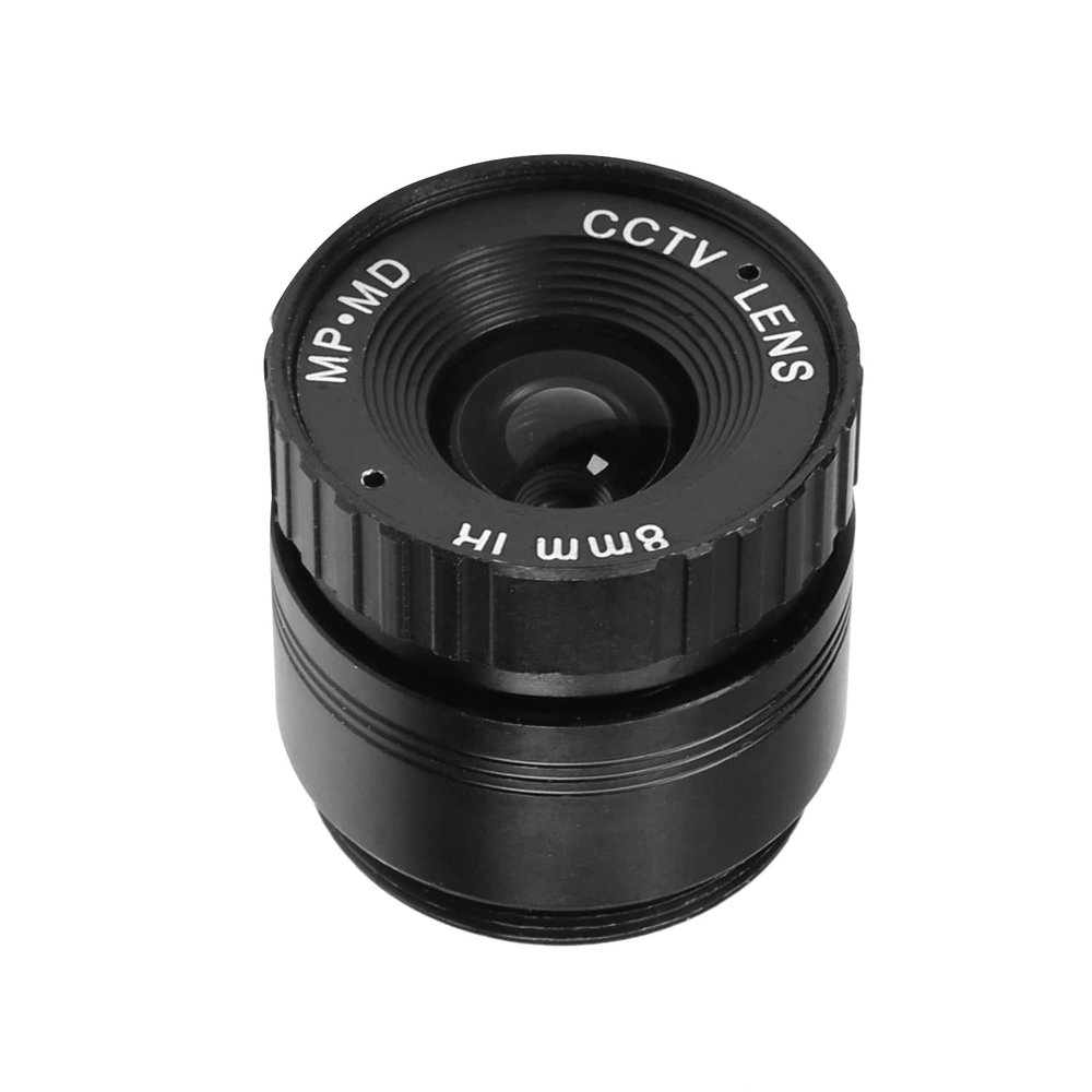 Juvielich 8mm CCTV Camera Lens 720p Pixels 1/3" Security Camera Len for CCTV IP Camera Panoramic CS