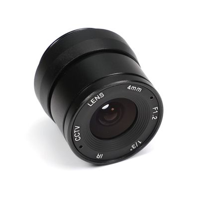 Juvielich 4mm CCTV Camera Lens 720p Pixels 1/3" Security Camera Len for CCTV IP Camera Panoramic CS