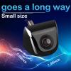 jeseny 1 Pack Car HD Backup Camera, IP69 Waterproof Night Vision Metal Rear View Reverse Cam, 170 Adjustable Rear Side Front View Wide View Back up Car Camera, for Cars Trucks SUVs RVs Vans (Black) view 2