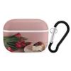 Custom Airpods Pro Case Cover for Apple Personlized Airpod Cases with Keychain Design Your Own Name Photo Logo Shockproof Drop Resistant Airpod Cover Gift for Friend Family (Black) view 2