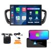 Kunfine Car CarPlay Android Auto Navigation Stereo GPS Radio Reverse Camera Display 13.1" QLED Touchscreen Headunit Tablet Pad Media Player for Kia Sorento 2016-2020, if Applicable Octa Core 4G+64G view 1