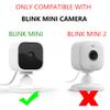 Teccle 2 Pack Angled Window Mount Bracket for Blink Mini, 20 Degrees Tilt (Up/Down/Left/Right), Get Tilt Viewing Angle (Not Compatible with Blink mini 2) view 2