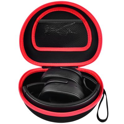 Headphone Case for Skullcandy Crusher/Hesh/Evo Wireless Over-Ear Bluetooth Earphones, for JLab JBuds Lux ANC, for TOZO HT3/HT2 Headphones and More Noise Cancelling Foldable Headset - Box Only (Black)