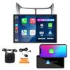 Kunfine Car CarPlay Android Auto Navigation Stereo GPS Radio Reverse Camera Display 13.1" QLED Touchscreen Headunit Tablet Pad Media Player For Chevrolet Sail 2004-2013, if Applicable Octa Core 4G+64G view 1