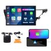 Kunfine Car CarPlay Android Auto Navigation Stereo GPS Radio Reverse Camera Display 13.1" QLED Touchscreen Headunit Tablet Pad Media Player for Toyota Camry 2018-2021, if Applicable Octa Core 4G+64G view 1