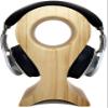 Ryakos Headset Holder Headset Stand Wood Headphones Stand Holder Creative Headset Holder Desk Display Shelf Rack Universal Bracket Earphone Accessories Headphone Stand for Desk (Color : Wood Color) view 1