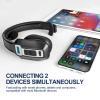 Sarevile Trucker Bluetooth Headset, V5.2 Wireless Headset with Upgraded Microphone AI Noise Canceling, On Ear Bluetooth Headphone with Mute for Driver Office Call Center view 4