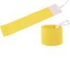 QXPDD Elastic Arm Band Colorful Anti-Off Paste Wristband Football Soccer Captain Armband Player Arm Band Adjustable Player Sports Bands,Yellow view 2