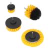 4Pcs Drill Brush Washing Brush Attachment 1/4in Hex Shank PP Washing Tool for Bathtub Sink view 2