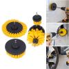 4Pcs Drill Brush Washing Brush Attachment 1/4in Hex Shank PP Washing Tool for Bathtub Sink view 3