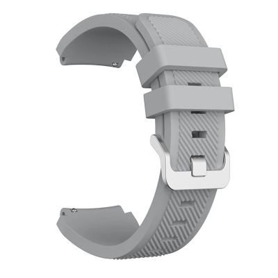 22mm Silicone Strap for Garmin Venu 2/vivoactive 4 Smart Watch Band Sports Bracelets for Garmin Vivoactive 4 Correa Wristband (Color : Grey, Size : 22MM)