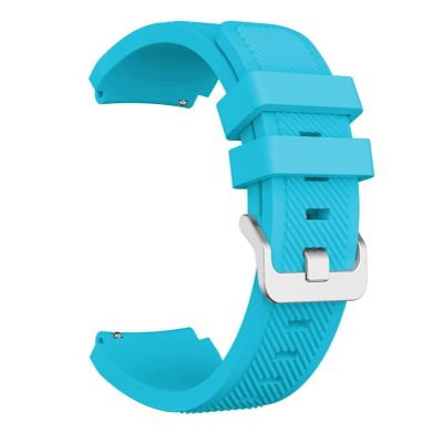 22mm Silicone Strap for Garmin Venu 2/vivoactive 4 Smart Watch Band Sports Bracelets for Garmin Vivoactive 4 Correa Wristband (Color : Blue, Size : 22MM)