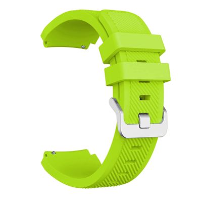 22mm Silicone Strap for Garmin Venu 2/vivoactive 4 Smart Watch Band Sports Bracelets for Garmin Vivoactive 4 Correa Wristband (Color : Green, Size : 22MM)