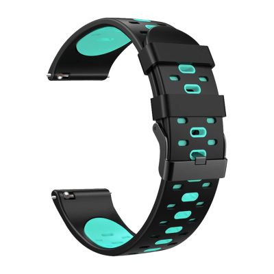 COOVS 22mm Silicone Straps for Suunto 9 Peak Outdoors Sport Smart Watch Breathable for Coros VERTIX Replacement Band Bracelet (Color : Style E, Size : 22mm Coros VERTIX)