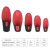 Camera Lens Pouch, 5pcs Camera Lens Protective Case Anti Scratch Design Neoprene Material Black for SLR view 3