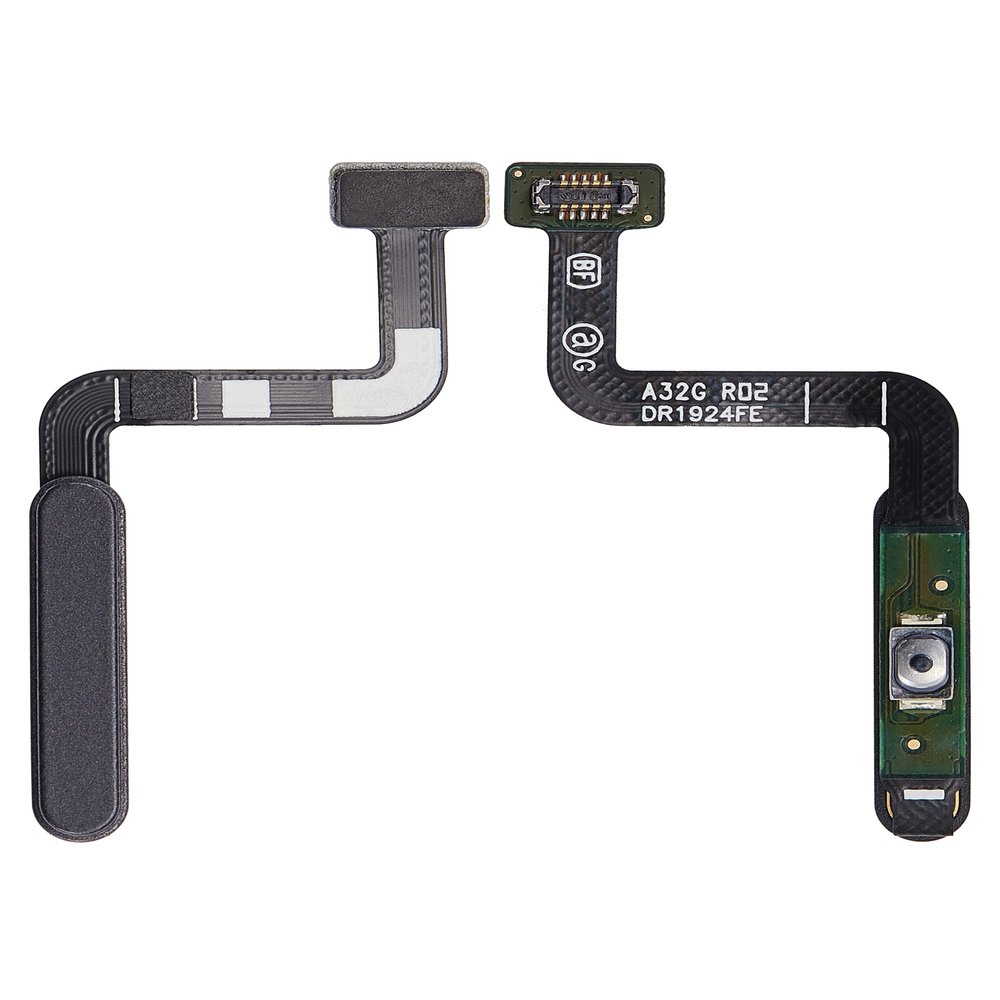 Best Shopper - Replacement Fingerprint Reader with Flex Cable Compatible for Samsung Galaxy A32 5G (A326 / 2021) (Awesome Black)