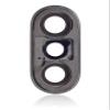 Replacement Back Camera Lens with Bracket & Bezel Compatible for iPhone Xs/XS Max (Space Gray) (Real Sapphire l Premium) (10 Pack) view 3