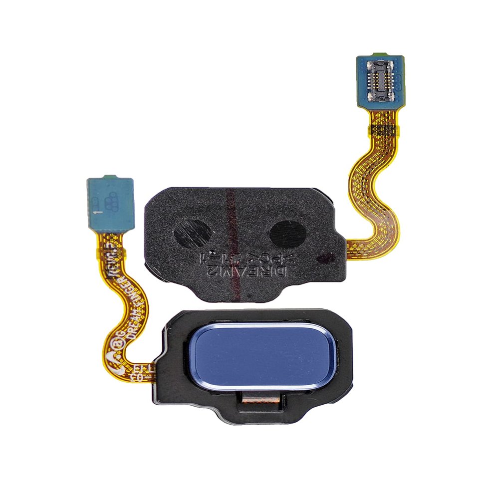 Best Shopper - Replacement Fingerprint Reader with Flex Cable Compatible for Samsung Galaxy S8 / S8 Plus (Blue)