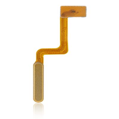 Best Shopper - Replacement Fingerprint Reader with Flex Cable Compatible for Samsung Galaxy Z Flip (F700) (Champion Gold)