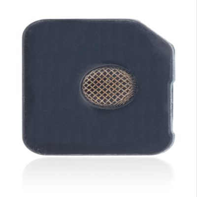 Best Shopper - Replacement Flash Light/Power Flex Bracket with Microphone Mesh Compatible for iPhone 11 Pro Max (Gold) (10 Pack)