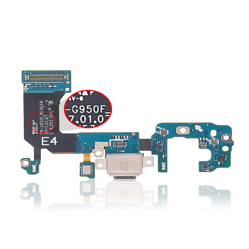 Best Shopper - Replacement Charging Port with Flex Cable Compatible for Samsung Galaxy S8 (G950F) (International Version)
