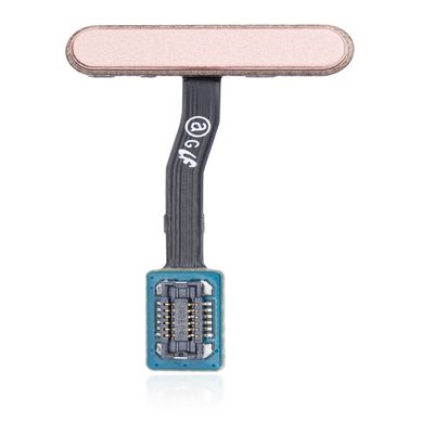 Best Shopper - Replacement Power & Fingerprint Reader with Flex Cable Compatible for Samsung Galaxy S10E (Flamingo Pink)