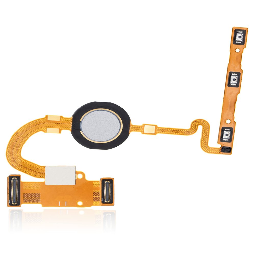 Replacement Fingerprint Reader with Flex Cable Compatible for Google Pixel 5 (White)