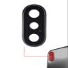Replacement Back Camera Lens with Bracket & Bezel Compatible for iPhone Xs/XS Max (Silver) (Real Sapphire l Premium) (10 Pack) view 2