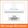 RADHAX Microscope Kit 0.01MM Microscope Stage Micrometer Glass Slide Reticle Measuring Microscope Microscope Lens Adapters view 2