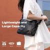 ULANZI Versatile Camera Shoulder Bag Photography Travel Messenger Portable Travel Bag Accessories Stylish Crossbody DSLR Sling Bag Compatible with Sony Canon etc -BLACK view 2