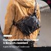 ULANZI Versatile Camera Shoulder Bag Photography Travel Messenger Portable Travel Bag Accessories Stylish Crossbody DSLR Sling Bag Compatible with Sony Canon etc -BLACK view 4
