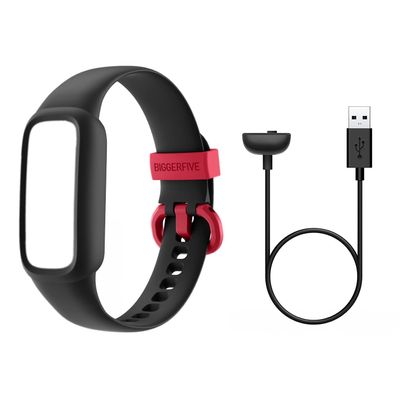 BIGGERFIVE Charging Cable and Adjustable Replacement Straps Bands, Compatible with Vigor 2 L Kids Fitness Tracker