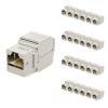iwillink 10Gbps RJ45 Cat6A Keystone Jack, Shielded Keystone Jacks, 180 Degree Toolless Zinc-Alloy Housing Keystone Jack, 25-Pack view 1