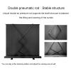 ZEELYDE Projector Screen,Portable 4:3/16:9/16:10 HD Retractable Floor Standing Mobile Tabletop Screen, Lightweight Carry & Durable, for Schools Meeting Indoor Outdoor view 2