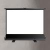ZEELYDE Projector Screen,Manual Pull Up Portable Projector Screen Wrinkle-Free Indoor Outdoor Movie Screen 4:3/16:9 HD Floor Rising Screen, for Home Backyard Theater Office view 1