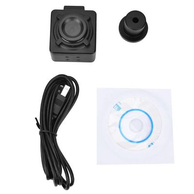 5.0MP Microscope Camera, CMOS Digital Microscope Camera with USB Cable, Electronic Microscope Eyepiece Camera Support for WIN10/7/8