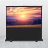 ZEELYDE Projector Screen,Independent Floor-Standing Manual 4:3/16:9/16:10 HD Mobile Portable Projection Screen, for Home Theater, Indoor, Outdoor view 1