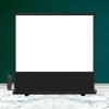ZEELYDE Projector Screen,Retractable Floor Standing Mobile Tabletop 4:3/16:9/16:10 HD Portable Projection Screen, Lightweight Carry & Durable, for Indoor Outdoor view 1