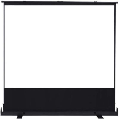 ZEELYDE Projector Screen,Portable Pull Screen 60/72/80/100 Inch Outdoor Home Office, Punch-Free, Wrinkle-Free, High-Definition Mobile