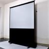 ZEELYDE Projector Screen,Portable Pull Screen 60/72/80/100 Inch Outdoor Home Office, Punch-Free, Wrinkle-Free, High-Definition Mobile view 2