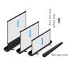 ZEELYDE Projector Screen,Independent Floor-Standing Manual 4:3/16:9/16:10 HD Mobile Portable Projection Screen, for Indoor, Outdoor, Home Theater view 3