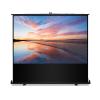 ZEELYDE Projector Screen,4:3/16:9/16:10 HD Mobile Portable Floor-Standing Projection Screen, Adjustable Screen Height, for Home Theater, Indoor, Presentation, Conference view 1