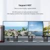 8K@60Hz/4K@144Hz 1x3 DP1.4 Triple Splitter Switcher,8K DisplayPort Splitter 1 in 3 Out, Support MST, SST, HDR, for iOS, Windows, Andriod, 1x3 DisplayPort Splitter 8K 30Hz 4K 144Hz Triple MST SST view 2