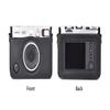 HIYQIN Mini Evo Protective Case - Case and Album Bundle Compatible with Fujifilm Instax Mini Evo Instant Camera - Instax Evo Case with Shoulder Strap - Black+Black view 2